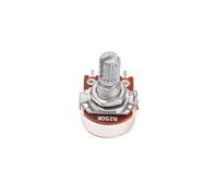 BESTonZON Potenciómetro Bk Mini De Eje Dividido y Moleteado Corto Para Control De Volumen y Guitarras Accesorio De Potenciómetros De Audio Para Amplificadores De Guitarra