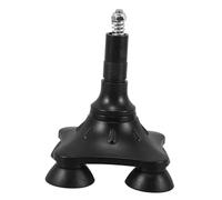 BESTonZON Protector Antideslizante para Bastón y Muletas Funda de Caucho Resistente y Ligera Cubre Pies para Senderismo y Trekking Antidesgaste Compatible con Bastones