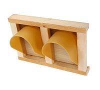 BESTonZON Puerta De Jaula Estilo Europeo para Puerta Trampa para Pájaros Accesorio De Madera para para Palomar De Pájaros y