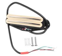 BESTonZON Recogida De Doble Carril Captación De Sonido De Guitarra Pastillas De Guitarra Electrica De Guitarra Pastilla Del Sistema De Preamplificador Pastilla De Guitarra El Plastico