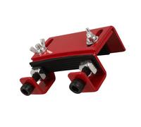 BESTonZON Refuerzo De Tambor Ajuste De La Plataforma Del Tambor Plataforma Elevadora Para Tambor Levantador De Bombo Partes De La Plataforma Del Tambor Plataforma De Bombo Metal Rojo
