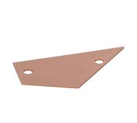 BESTonZON Regla Recta Guitarra Nivelación Balancín Herramienta Luthier Aluminio Ajuste Tensor