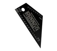 BESTonZON Regla Triangular De Guitarra Kit De Medidor De Acción Mejora Tus Habilidades De Interpretación