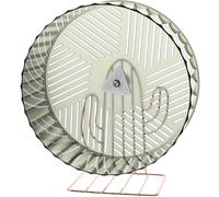 BESTonZON Rueda Silenciosa para Chinchilla Diseño de Base Estable, Material Plástico y Aleación, Accesorio para Jaulas y Ejercicios de Hámster y Otros Roedores