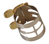 BESTonZON Saxófono Clip Para Caña Accesorios De Instrumento Clips Metálicos Para Ligadura Uso Práctica Musical