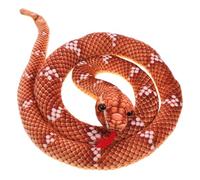 BESTonZON Serpiente de Peluche Realista Decoración Juguete de Serpiente Tramposa Accesorio para Fiestas Peluche Mediano Material Seguro
