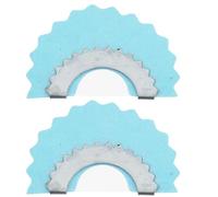 BESTonZON Silbato Para Pájaros Metálico Azul, 2 Unidades, Silbido Divertido Para Práctica y Llamada De Pájaros, Juguete Portátil Para Entretenimiento y Uso Al Aire Libre