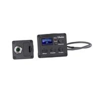 BESTonZON Sistema De Sintonizador De Pastilla Con Pantalla Lcd Eq Pre Para Ukelele Ecualizador Eq Con Pantalla Lcd Guitarra Ukelele Ecualizador Eq De 3 Bandas Preamplificador De Ukelele