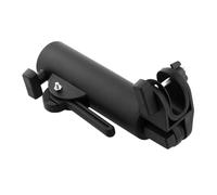 BESTonZON Soporte Ajustable para Paraguas de Carrito de Golf Base Fija con Abrazadera Doble y Portátil Compatible con Mango Redondo Protección contra Sol y Lluvia para Equipos de Golf