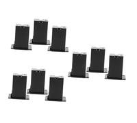 BESTonZON Soporte De Caja Bateria 9 Piezas Caja De Batería Soporte De Batería De Guitarra Estuches Porta 9v Cráneo Del Silbato De La Muerte Pastilla De Bajo El Plastico Accesorios