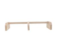 BESTonZON Soporte para Gallinas y Palomas de Madera Natural, Barra para Posarse Duradera, Escalera Grande para Gallineros, Accesorio para Aves Medianas y Grandes, Uso en Corral y Gallinero