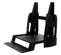 BESTonZON Soporte para Impresora de Etiquetas Térmicas Negro, Portaetiquetas Manual para Rollos Externos, Accesorio de Plástico Resistente para Oficina, Almacén y Comercio, Compatible