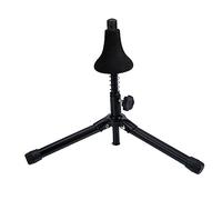 BESTonZON Soporte Plegable Para Trompeta Pequeña De Hierro Base Trípode Estable, Protector De Esponja Antigolpes Para Fliscorno, Expositor Portátil Para Instrumentos Musicales, Porta-trompetista