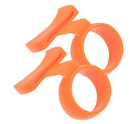 BESTonZON Soportes Antideslizantes Para Púas De Guitarra Para Principiantes, Funda Protectora Para Dedos, Ayuda Para Sujetar Púas, Accesorio Para Entrenamiento y Organización, 2 Unidades