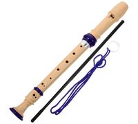 BESTonZON Soprano Flauta Dulce para Principiantes Instrumento Musical Seguro y Duradero Diseño Alemán para Estudiantes Melodioso y Fácil de Usar