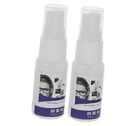 BESTonZON Spray Antivaho para Gafas 2 Botellas Desempañador de Lentes Portátil Ingredientes Naturales Antivaho para Espejos y Gafas de Natación para Uso Diario para Las
