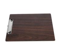 BESTonZON Tablero de Dibujo A3 Vertical de Madera con Clip, Portátil para Pintura y Acuarela, Diseño con Veta Nogal, Soporte para Papel Firme Adecuado para Estudiantes y Uso al Aire Libre