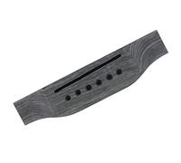 BESTonZON Tamaño Reducido De Guitarra Acústica De Pasadores De Puente De Guitarra Guitarras Electricas Puente De Guitarra Clasica Inglesa Puente De Bajo Palo De Rosa
