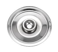 BESTonZON Tapa de acero inoxidable para sartén de 14 cm, tapa de cacerola pequeña, tapa de repuesto para especias, tapa para recipientes de grasa para mini sartenes