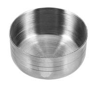 BESTonZON Tapa de Acero Inoxidable para Shaker Cubierta Anti-salpicaduras Reutilizable y Fácil de Limpiar Tapa de Repuesto para Vaso Mezclador Accesorios para Cocteleras Diseño Elegante