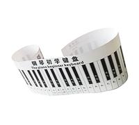BESTonZON Teclado De Piano Simulado Teclado De Tecla De Piano 3D Teclado De Piano De Escritorio Teclado De Piano 3D Piano Suministros De Aprendizaje Piano Teclado De Escritorio Teclado De