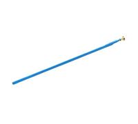 BESTonZON Tensor de Guitarra Eléctrica 457mm, Metal Azul Ruedas Doradas, Ajuste Preciso del Sonido y Tono, Accesorio Duradero para Guitarristas