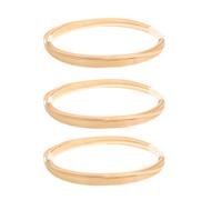 BESTonZON Tiras de Ratán Natural para Manualidades 3 Rollos 9 M en Amarillo Anchos 05 CM 1 CM y 15 CM Material para Tejer Cestas y Decoración Artesanal