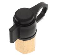 BESTonZON Válvula de Ventilación del Tanque de Gasolina de Latón Rosca Interior 12X15 Válvula de Cambio de Combustible para Camiones y Semirremolques Extracción de Gas para Sistemas de