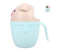 BESTonZON Vaso De Enjuague Para Champú De Niño Niña Con Diseño De Cerdo Taza De Baño y Duradera Para Baño De Niño Niña Color Verde