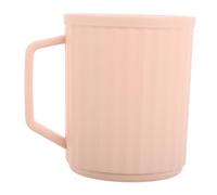 BESTonZON Vaso Irrompible Reutilizable Portavasos con Asa Taza De Plástico para Dientes y Enjuague