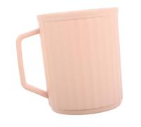 BESTonZON Vaso Plástico Con Asa Organizador De Cepillo De Dientes Capacidad Grande Taza De Baño Reutilizable