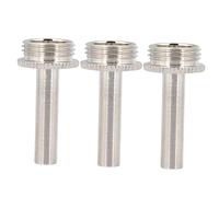 BESTonZON Vástagos De Pistón Para Trompeta Pequeños 3 Piezas De Metal Antioxidante Resistentes Al Desgaste, Accesorios De Reemplazo Ligeros Para Instrumentos De Viento De Música