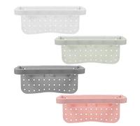 BESTonZON Zapatero plegable montado en la pared, 4 unidades, organizador para el hogar, puerta, pared, ahorro de espacio, práctico