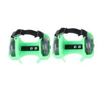 BESTonZON Zapatos Patines Infantiles con Ruedas Luminosas Ajustables para Zapatillas Deportivas con Brillos para Exterior para Niñas