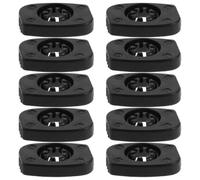 BESTOYARD 10 Piezas Accesorios para Batería Tensores de Plástico Negro y Magnet, Tensores de Tensión para Ajuste Preciso en Ensayos y Presentaciones