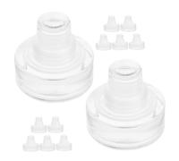 BESTOYARD 12 piezas Unidades Tapones de Vino Forma de T Reutilizables para Botellas de Vidrio Preservación para Bares Restaurantes
