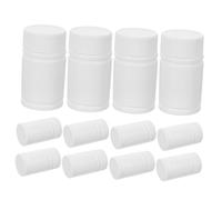 BESTOYARD 12Piezas Botella de Píldoras Vacía de Uds Hdpe Frascos de Pastillas para y y Reutilizables Perfectos