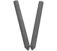 BESTOYARD 2 Piezas Electrodo de Grafito Cilíndrico Negro para Laboratorio y Crisoles, Barra de Carbono Ligera y Duradera para Electroquímica