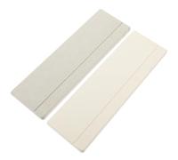 BESTOYARD 2 Piezas Jabonera y Posavasos Absorbentes de Diatomita, en Blanco y Gris, Material Natural Secado Rápido, Almohadilla para Uso en Baño, Lavabo y Encimera
