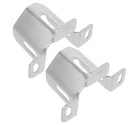 BESTOYARD 2 Piezas Soporte para Puertas Enrollables de Hierro Galvanizado, Herrajes para Persianas y Contraventanas Exteriores, Soporte de Tubo de Eje 3 Mm para Reparación y Reemplazo, Uso