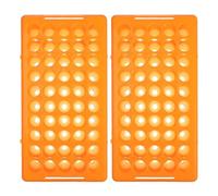 BESTOYARD 2 Piezas Tubos Multifuncional Soporte de para Laboratorio Centrífuga y para Gradilla Prueba con Pocillos Muestras