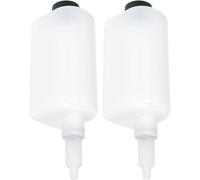 BESTOYARD 2juegos Botellas Internas Recambio Dispensador Jabón Líquido y Champú para Cocina Resistente y Duradero Compatible con Modelos Fácil Limpieza y Uso Hogar y Comercio