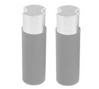 BESTOYARD 2piezas Cordón Pesas Cortinas Antiviento Plástico Gris Tirador Esmerilado para Persianas Enrollables y Cortinas Romanas para Habitación y Oficina