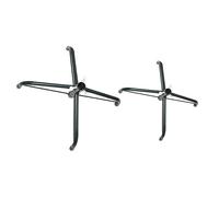 BESTOYARD 2piezas Soporte para Árbol De Navidad De Metal Acabado De Barniz Base Estable para Decoraciones Navideñas El