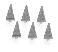 BESTOYARD 6 Piezas Funda Navideña para Botellas De Vino Bolsa De Decoración para Botellas De Vino De Funda para Fiestas De Navidad