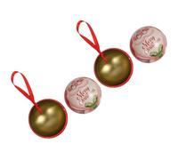 BESTOYARD 8 Cajas Pequeñas de Hierro para Obsequio de Navidad, Ligeras y Versátiles Diseño Navideño Delicado para Decorar Festivales y Sorprender Varios estilos