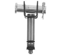 BESTOYARD Accesorios Aplicables para Gato Hidráulico de 2 a 2.5 Toneladas Pasador de Tracción, Válvula de Regreso y Ruedas Giratorias de Hierro para Reparaciones Móviles Varios estilos