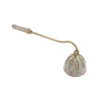 BESTOYARD Apagavelas Vintage de Aleación Diseño Europeo Elegante, Accesorio para Aromaterapia y Lectura, Previene Humo y Salpicaduras, Limpieza Sencilla
