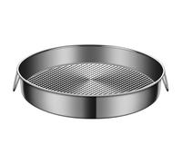 BESTOYARD Bandeja de Vapor para Cocinar al Vapor para Acero Inoxidable Diseño Antideslizante y Ligero, Adecuado para Uso en Cocina Doméstica y Restaurante