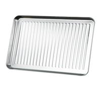 BESTOYARD Bandeja para Hornear de Acero Inoxidable Gran Capacidad y Conducción Uniforme de Calor, Antiadherente y Fácil de Limpiar para Panadería y Pizza